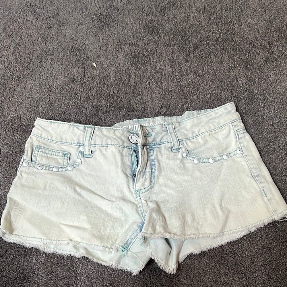 Mossimo Supply Co. Light Wash Jean Shorts